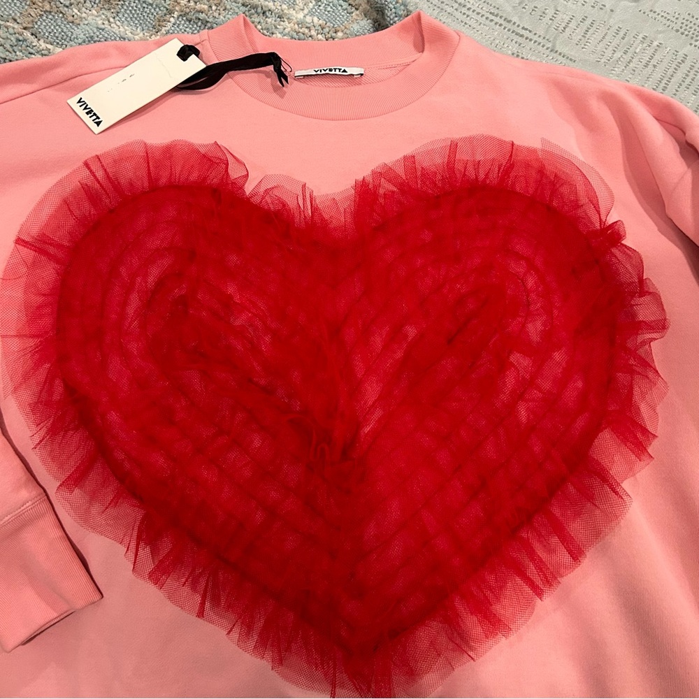 Vivetta heart sweatshirt - Picture 6 of 6